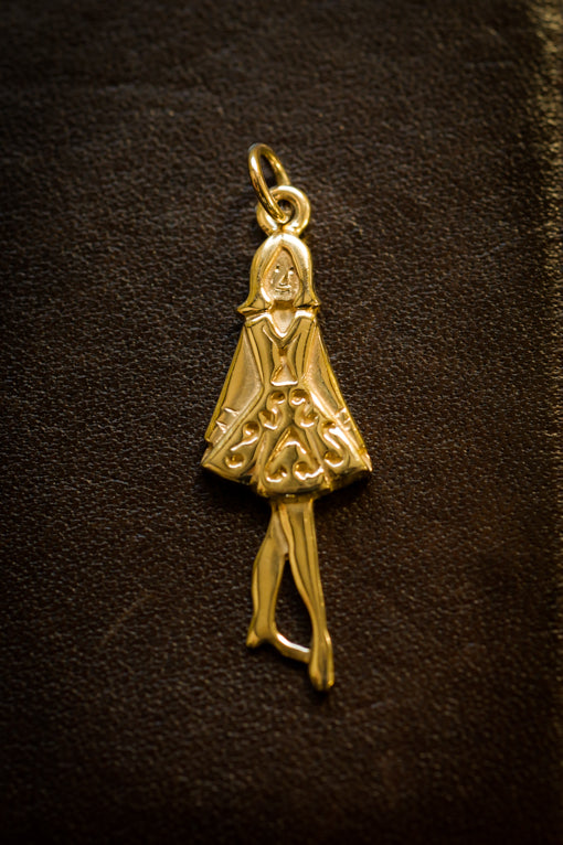 Irish dancer pendant