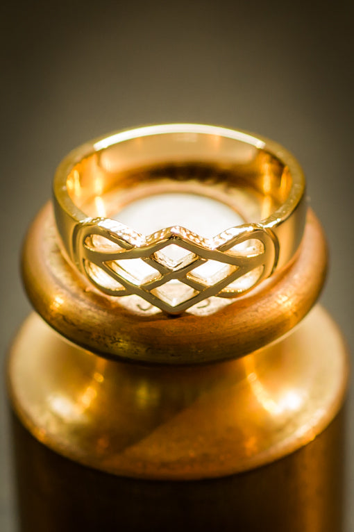 mens celtic dress ring