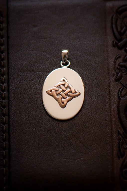 silver celtic pendant